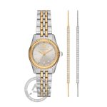 Michael Kors Lexington Two Tone Stainless Steel Bracelet Gift Set MK4815