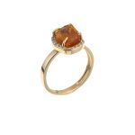 ΔΑΧΤΥΛΙΔΙ 14 ΚΑΡΑΤΙΑ ΚΙΤΡΙΝΟ ΧΡΥΣΟ 0026-DA23352