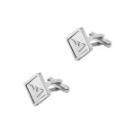 EMPORIO ARMANI EAGLE LOGO ΜΑΝΙΚΕΤΟΚΟΥΜΠΑ ΑΠΟ ΑΝΟΞΕΙΔΩΤΟ ΑΤΣΑΛΙ EGS3072040