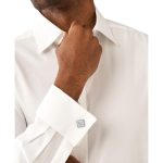 EMPORIO ARMANI EAGLE LOGO ΜΑΝΙΚΕΤΟΚΟΥΜΠΑ ΑΠΟ ΑΝΟΞΕΙΔΩΤΟ ΑΤΣΑΛΙ EGS3072040