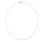 ΝΥΦΙΚΟ ΚΟΛΙΕ 14 ΚΑΡΑΤΙΑ ΚΙΤΡΙΝΟ ΧΡΥΣΟ ΜΕ ΜΑΡΓΑΡΙΤΑΡΙΑ 0025-KL124247