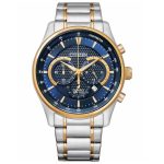Citizen Chronograph Two Tone Stainless Steel Bracelet AN8194-51L