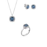 ΣΕΤ ΑΠΟ 14 ΚΑΡΑΤΙΑ ΛΕΥΚΟΧΡΥΣΟ ΜΕ ΖΙΡΓΚΟΝ 0056-SET242664