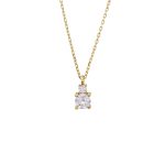 ΚΟΛΙΕ 14 ΚΑΡΑΤΙΑ ΚΙΤΡΙΝΟ ΧΡΥΣΟ ΜΕ ΖΙΡΓΚΟΝ 0037-KL253494