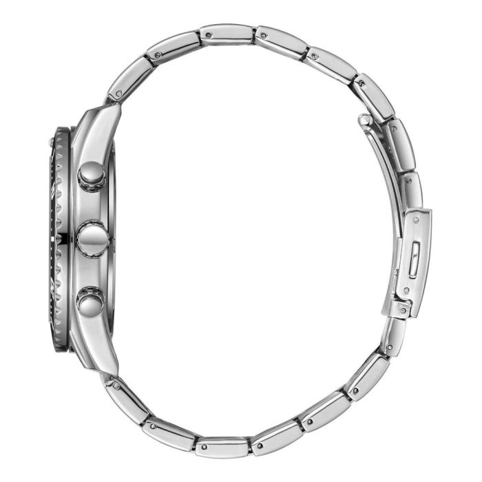 Lee Cooper Dual Time Silver Metal Bracelet LC08101.330