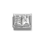 NOMINATION COMPOSABLE CLASSIC LINK BOOK IN STERLING SILVER 330101/85