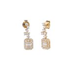 ΣΚΟΥΛΑΡΙΚΙΑ ΑΠΟ 14 ΚΑΡΑΤΙΑ ΚΙΤΡΙΝΟ ΧΡΥΣΟ ΜΕ ΖΙΡΓΚΟΝ 0349-SK240874