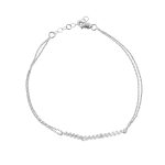 ΒΡΑΧΙΟΛΙ 14 ΚΑΡΑΤΙΑ ΛΕΥΚΟΧΡΥΣΟ ΜΕ ΖΙΡΓΚΟΝ 0332-BR240916