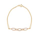 ΒΡΑΧΙΟΛΙ 14 ΚΑΡΑΤΙΑ ΚΙΤΡΙΝΟ ΧΡΥΣΟ ΜΕ ΖΙΡΓΚΟΝ 0009-BR253366