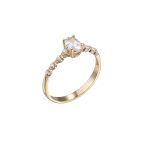 ΜΟΝΟΠΕΤΡΟ 14 ΚΑΡΑΤΙΑ ΚΙΤΡΙΝΟ ΧΡΥΣΟ ΜΕ ΖΙΡΓΚΟΝ 0038-DA253381