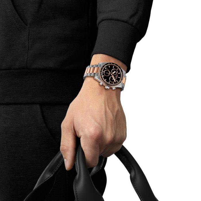 Tissot T-Sport PR516 Two Tone Stainless Steel Bracelet Chronograph T1494172205101