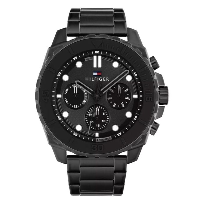 Tommy Hilfiger Morgan Black Stainless Steel Bracelet 1710690