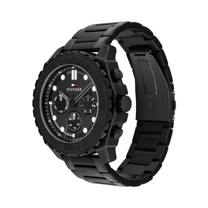 Tommy Hilfiger Morgan Black Stainless Steel Bracelet 1710690