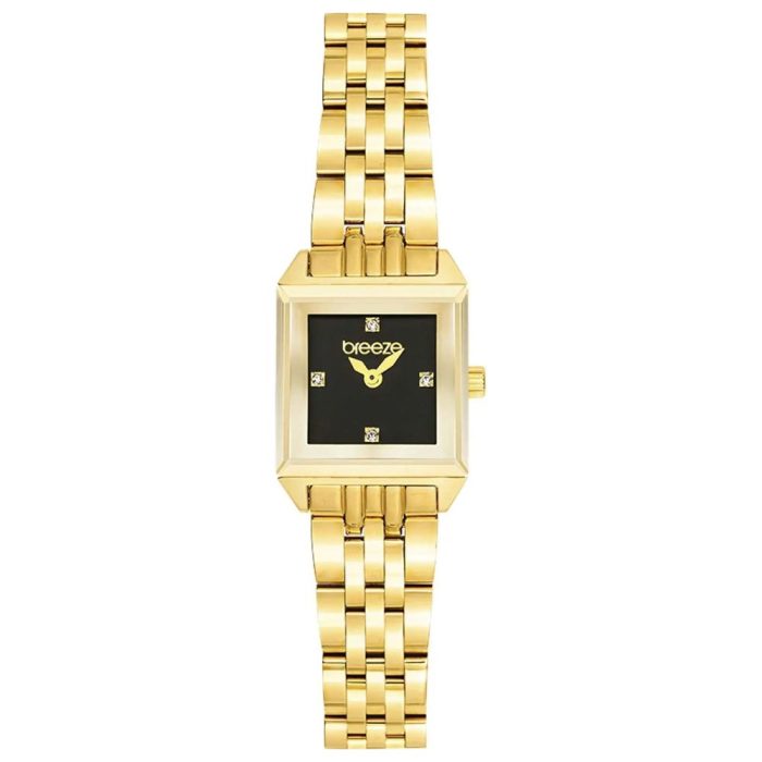 Breeze Impress Swarovski Gold Stainless Steel Bracelet 212531.6