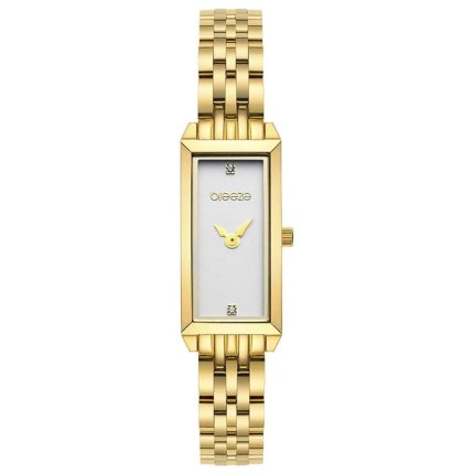 Breeze Edge Swarovski Gold Stainless Steel Bracelet 212551.1