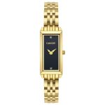 Breeze Edge Swarovski Gold Stainless Steel Bracelet 212551.2