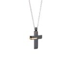 ΣΤΑΥΡΟΣ VISETTI ΑΠΟ ΑΝΟΞΕΙΔΩΤΟ ΑΤΣΑΛΙ 41D-KD047BG