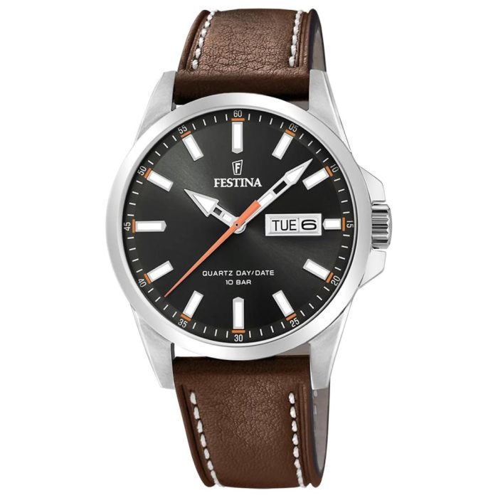 Festina Brown Leather Strap F20358/2