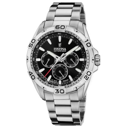 Festina Multifunction Silver Stainless Steel Bracelet F20623/5