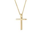 ΣΤΑΥΡΟΣ ΜΕ ΑΛΥΣΙΔΑ ΑΠΟ 14 ΚΑΡΑΤΙΑ ΚΙΤΡΙΝΟ ΧΡΥΣΟ 0516-ST254222