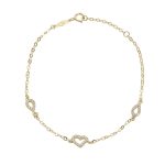 ΒΡΑΧΙΟΛΙ 9 ΚΑΡΑΤΙΑ ΚΙΤΡΙΝΟ ΧΡΥΣΟ ΜΕ ΖΙΡΓΚΟΝ 0520-BR254298