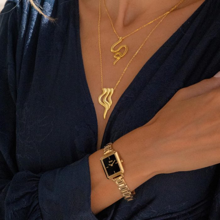 Jcou Caprice Gold Stainless Steel Bracelet JU19063-2