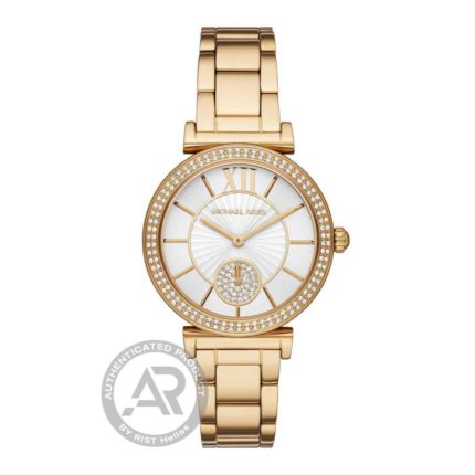 Michael Kors Abbey Crystals Gold Stainless Steel Bracelet MK4615