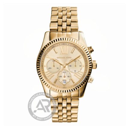Michael Kors Lexington Gold Stainless Steel Bracelet Chronograph MK7378