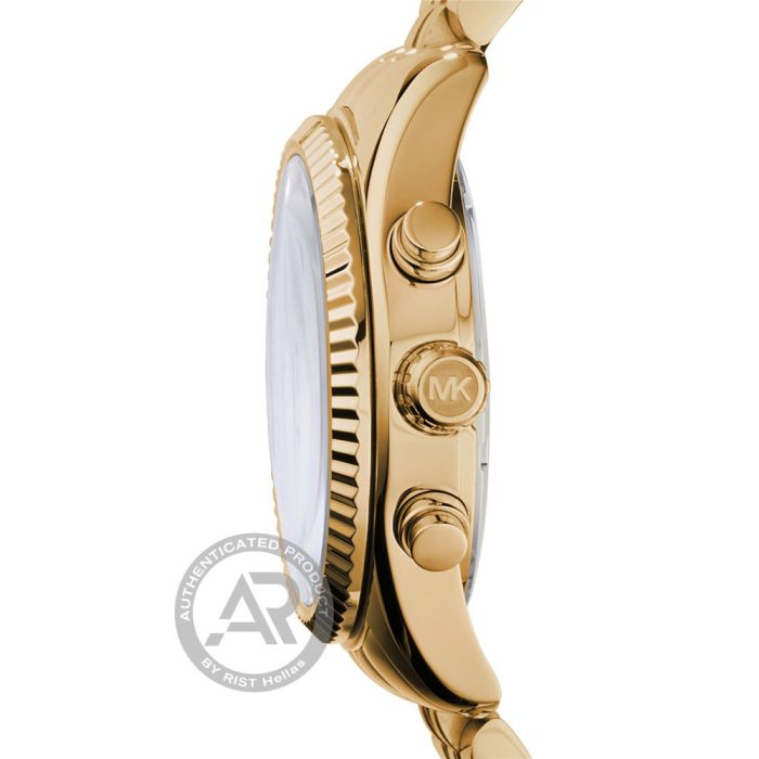 Michael Kors Lexington Gold Stainless Steel Bracelet Chronograph MK7378
