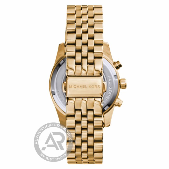 Michael Kors Lexington Gold Stainless Steel Bracelet Chronograph MK7378
