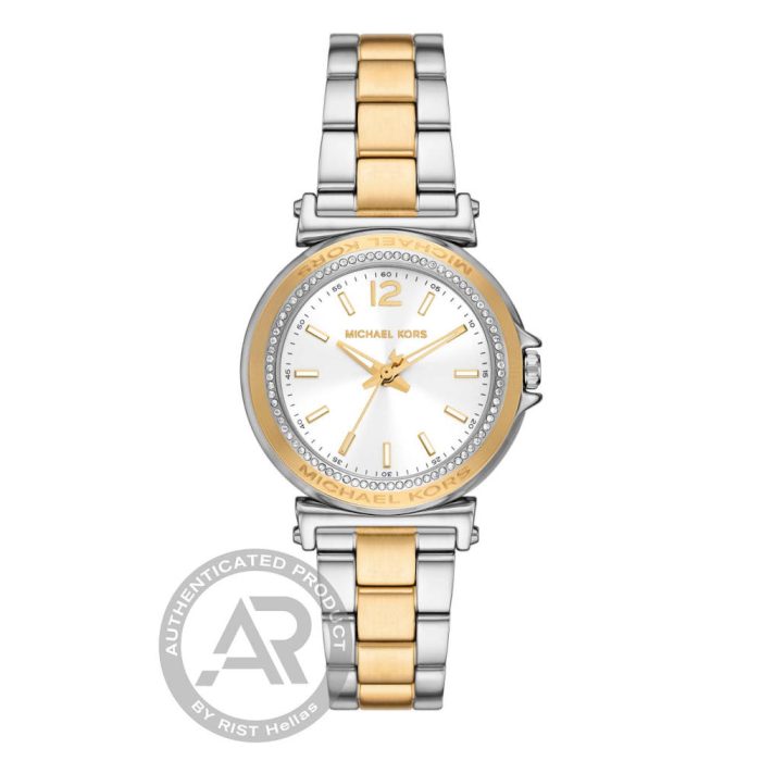 Michael Kors Maren Crystals Two Tone Stainless Steel Bracelet MK7492
