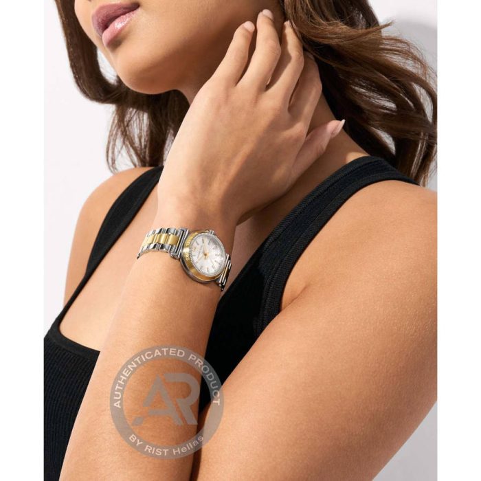 Michael Kors Maren Crystals Two Tone Stainless Steel Bracelet MK7492