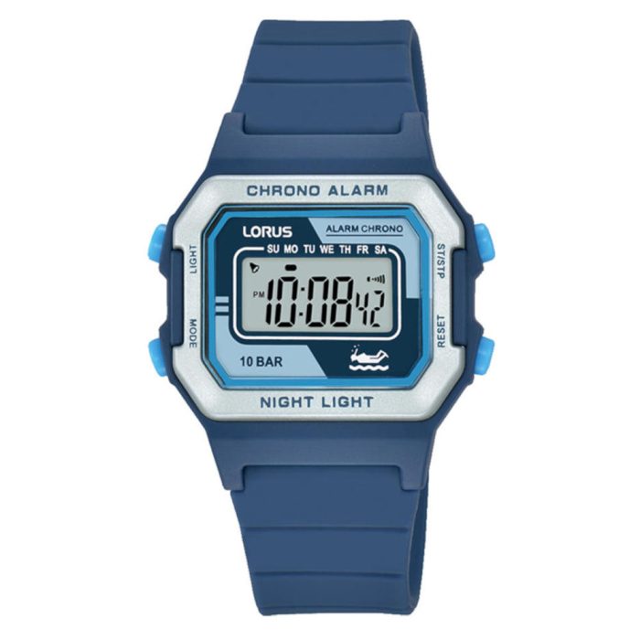 Lorus Kids Blue Silicone Strap R2319QX9