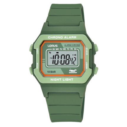 Lorus Kids Green Silicone Strap R2321QX9