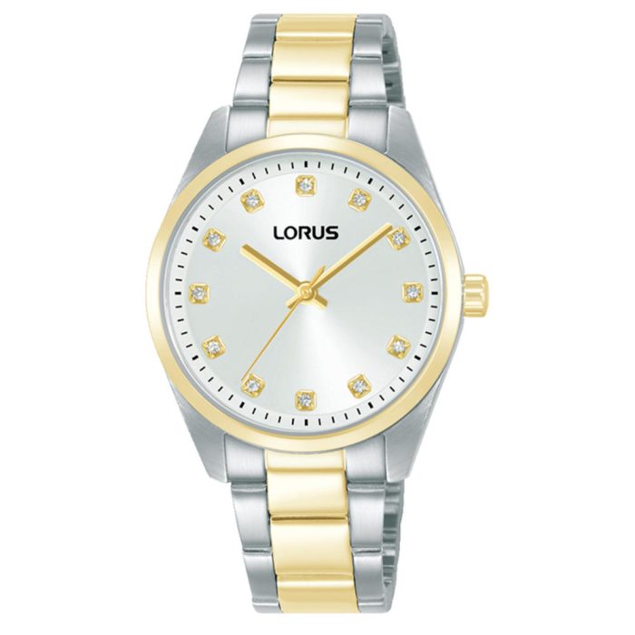 Lorus Women Two Tone Stainless Steel Bracelet RG326XX9