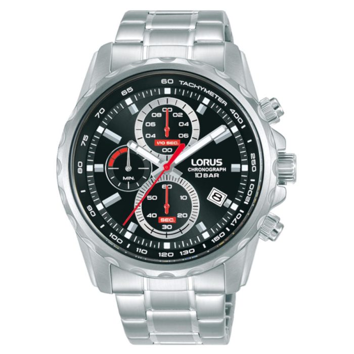 Lorus Sports Chronograph Stainless Steel Bracelet RM371JX9