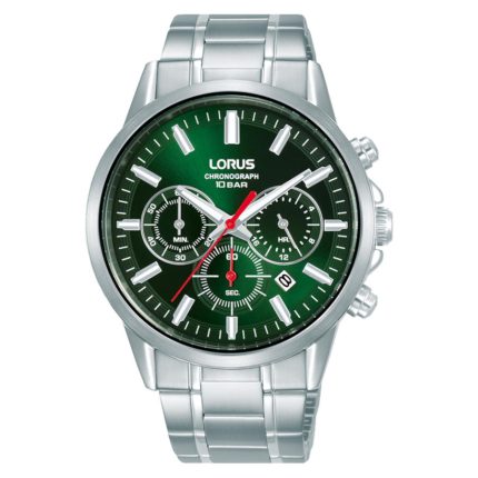Lorus Tactical Chronograph Stainless Steel Bracelet RT375KX9