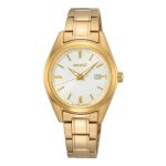 Seiko Analogue Quartz Gold Stainless Steel Bracelet SUR632P1