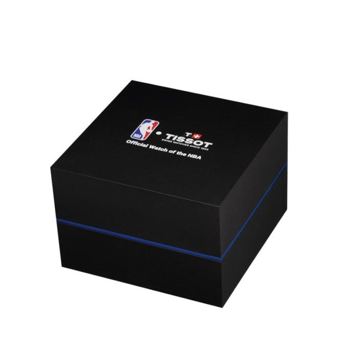 Tissot Supersport Chrono NBA Special Edition Black Leather Strap Chronograph T1256173706700