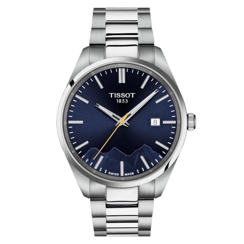 Tissot T-Classic PR 100 Jungfraubahn Special Edition Silver Stainless Steel Bracelet T1504101104102