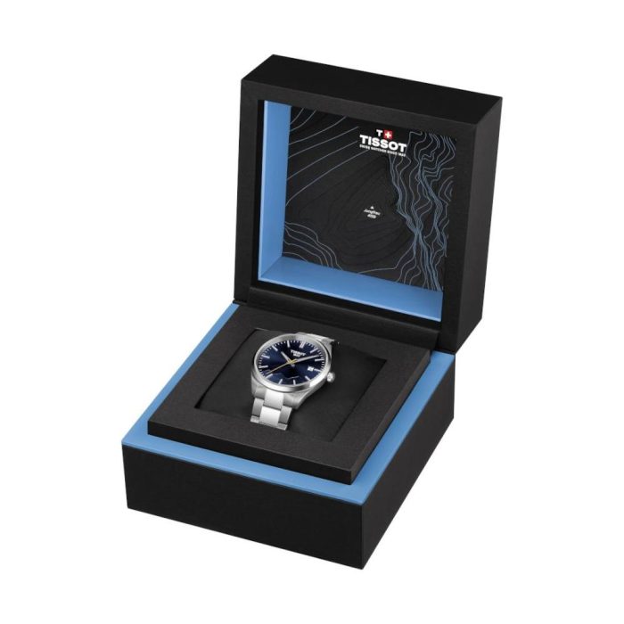 Tissot T-Classic PR 100 Jungfraubahn Special Edition Silver Stainless Steel Bracelet T1504101104102