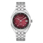 Bulova Jet Star Silver Stainless Steel Bracelet 96B401