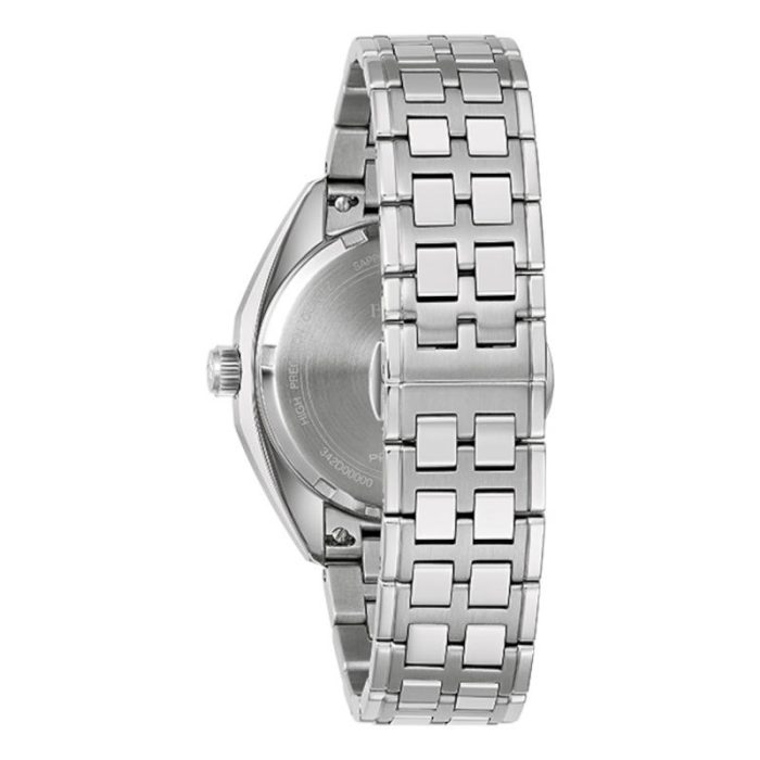Bulova Jet Star Silver Stainless Steel Bracelet 96B401