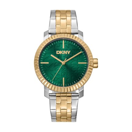 Dkny Chambers Maxi Two Tone Stainless Steel Bracelet DK1L053M0055