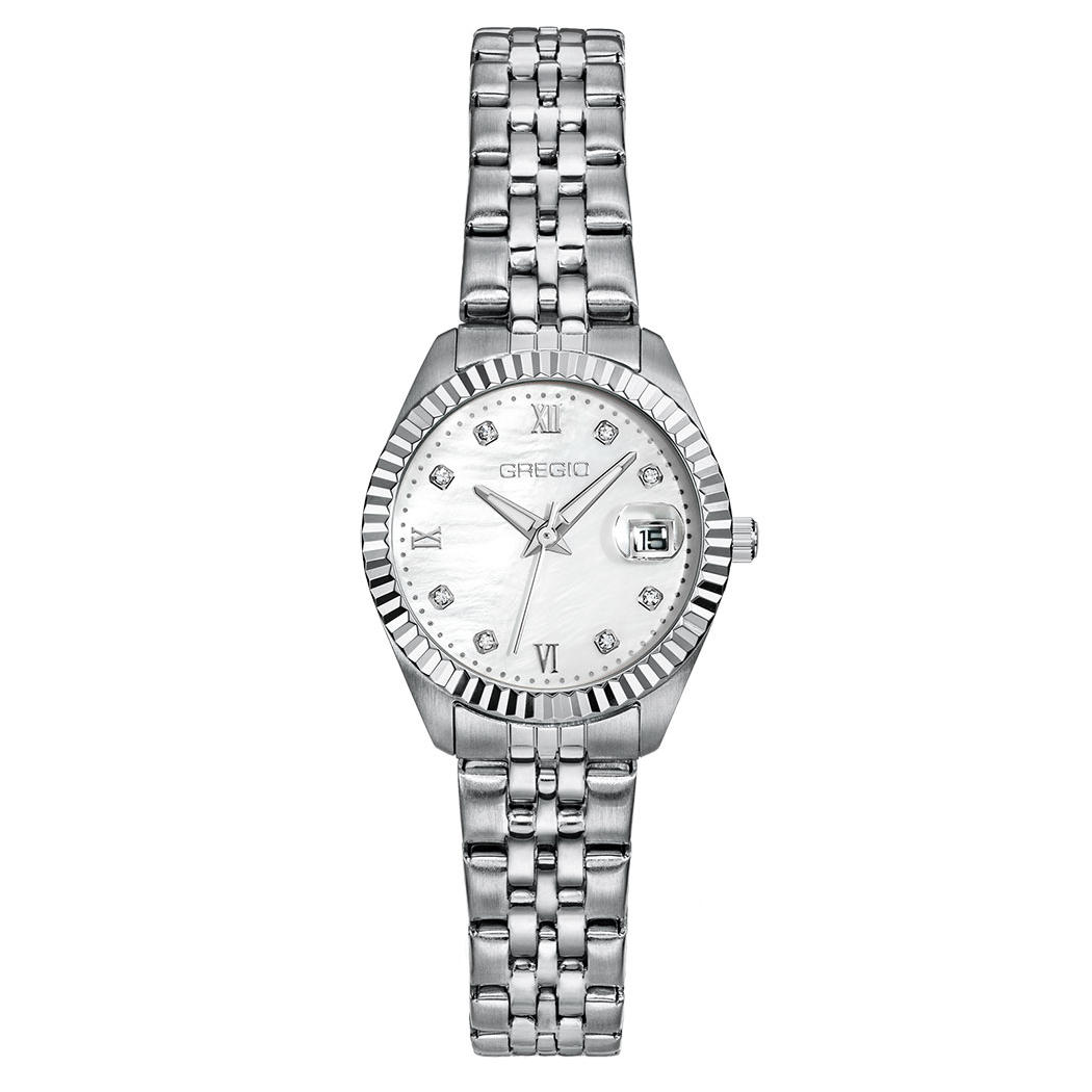 Gregio Mallory Petit Crystals Stainless Steel Bracelet GR480010