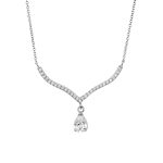 ΚΟΛΙΕ 14 ΚΑΡΑΤΙΑ ΛΕΥΚΟΧΡΥΣΟ ΜΕ ΖΙΡΓΚΟΝ 0667-KL255476