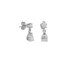 ΣΚΟΥΛΑΡΙΚΙΑ ΑΠΟ 14 ΚΑΡΑΤΙΑ ΛΕΥΚΟΧΡΥΣΟ ΜΕ ΖΙΡΓΚΟΝ 0670-SK255506