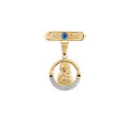 ΠΑΡΑΜΑΝΑ 9 ΚΑΡΑΤΙΑ ΚΙΤΡΙΝΟ ΧΡΥΣΟ ΚΑΙ ΛΕΥΚΟΧΡΥΣΟ ΜΕ ΚΡΕΜΑΣΤΟ ΦΥΛΑΧΤΟ 0606-PA255519