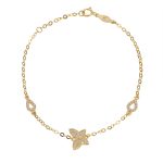 ΒΡΑΧΙΟΛΙ 9 ΚΑΡΑΤΙΑ ΚΙΤΡΙΝΟ ΧΡΥΣΟ ΜΕ ΖΙΡΓΚΟΝ 0034-BR255534