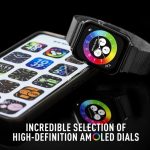 Reflex Active Series 30 Black Stainless Steel Bracelet Smartwatch RA30-4088